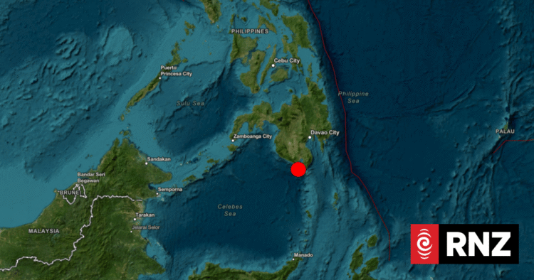 Tsunami advisories issued for parts of Pacific after 7.8 earthquake in Philippines