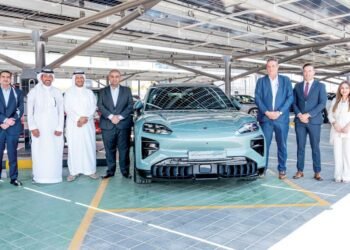 Gulf News | Kanoo Real Estate cooperates with Behbehani & Bros. by launching a Porsche electric charging point at Sitra Service Station