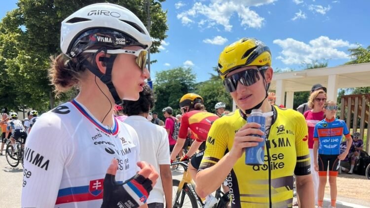 Giro d’Italia: Chladoňová took 20th place in the time trial, fighting for the white jersey