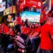 World Cup 2026: Times Square is adorned with red and green before the Morocco-Brazil clash