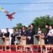 Crested ibises released into wild in quake-hit Ishikawa