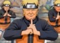 Trump faces backlash over Naruto-style hero video