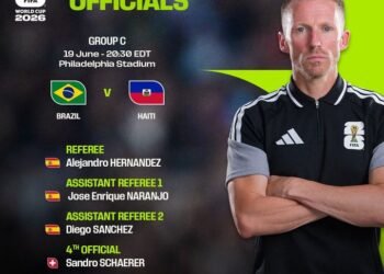 FIFA appoints Alejandro Hernández Hernández to lead Brazil vs Haiti match