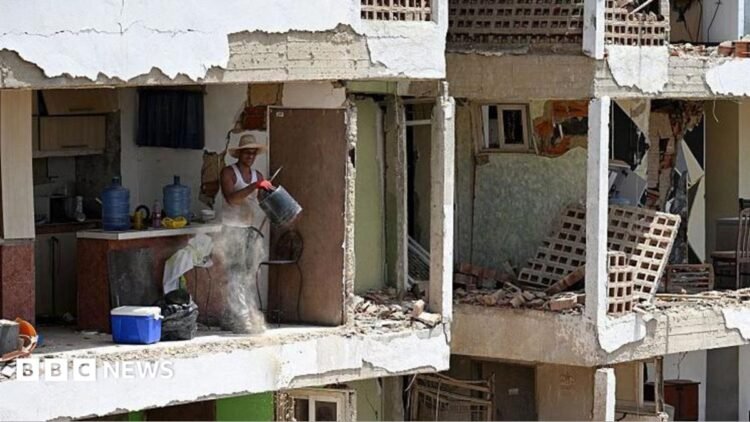 Rescuers ‘pulling people out with their bare hands’ as earthquakes kill 920