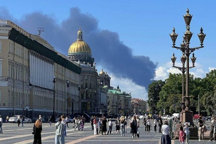 BBC editor: Russian economic forum in shadow of drone attack on St. Petersburg