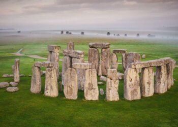 Simpler and older: There is another version of Stonehenge