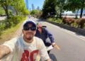 Kim Kardashian and Lewis Hamilton: bike tour selfie as a relationship soft launch?
