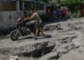 The earthquake raised the ground by two meters in the Philippines