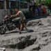 The earthquake raised the ground by two meters in the Philippines