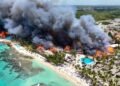 Dominican Republic: Inferno in the holiday paradise – luxury resort burns down