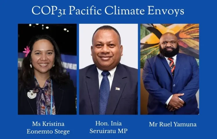 Seruiratu named Pacific Ocean Envoy ahead of COP31