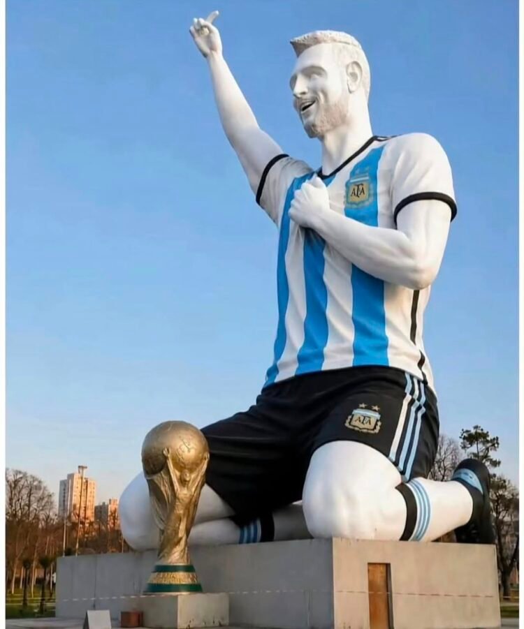 Argentina unveils world’s tallest statue of Lionel Messi
