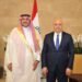 Al-Riyadh newspaper | Ambassador Al-Dosari hands over his credentials to the President of Lebanon