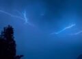Thunderstorm in central Switzerland: lightning spectacle after record heat of 39 degrees