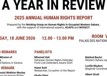 UN Human Rights Council: A high-level team presents the annual human rights report for 2025 on the occupied Western Sahara in Geneva