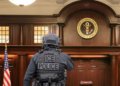 Federal judge prohibits ICE agents from arresting migrants in US courts, in a new blow to Trump’s immigration policy