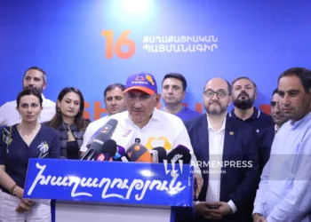 The three-headed espionage party of the war must be eradicated from Armenia. Pashinyan