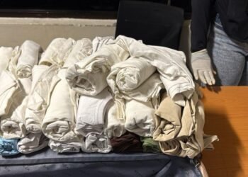 Colombian woman caught in AILA with 49 items of clothing containing cocaine
