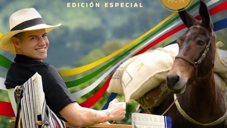 Juan Valdez and James Rodríguez launch a special edition coffee in Colombia, the US and Mexico