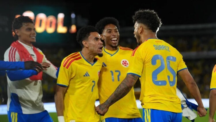 Luis Díaz continues to rise in the table of scorers of the Colombian National Team and goes for an all-time idol