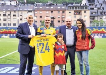 The farewell of a legend