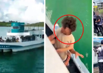 ‘He threatened the captain with a bottle’: lawyer speaks for the company that owns the slab from which the young man fell and died in the El Peñol reservoir