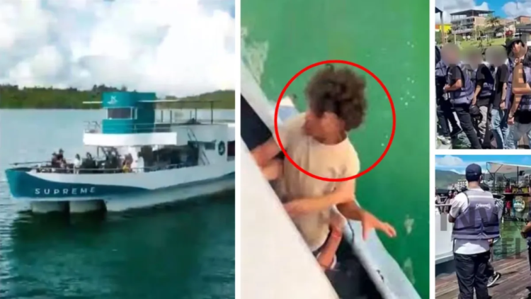 ‘He threatened the captain with a bottle’: lawyer speaks for the company that owns the slab from which the young man fell and died in the El Peñol reservoir