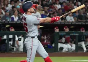 Nationals, with home runs from Mead and Crews, limit the D-Backs to two hits to beat them