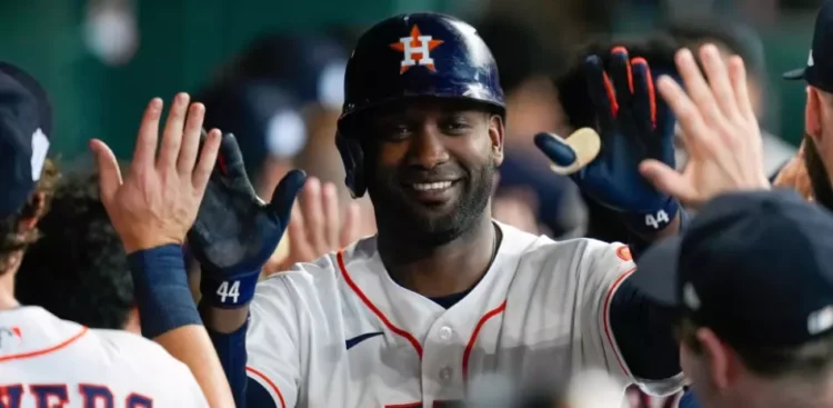 Yordan Álvarez hits a bases-loaded home run and the Astros crush the Athletics 13-2