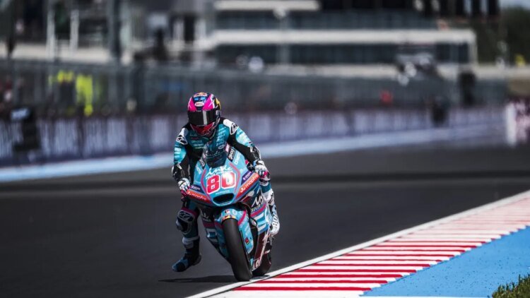 David Alonso touched the podium at the Hungarian GP: he gave a show in Moto2 with an infernal pace and signed a monumental comeback