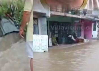 Heavy rains generate flash floods and flooding in several sectors of Villavicencio
