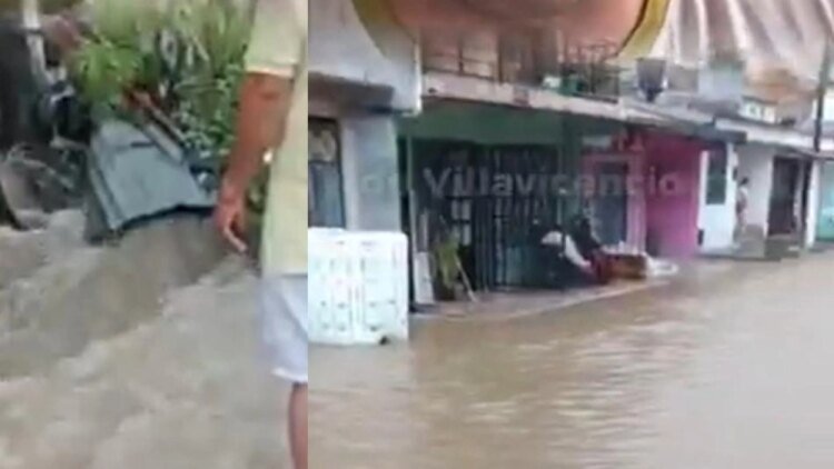 Heavy rains generate flash floods and flooding in several sectors of Villavicencio