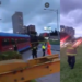 Photos and videos: this is how the Sabana de Bogotá train derailed on Carrera 30 and Calle 63 this Sunday, June 7