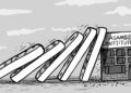 Cartoon by Beto Barreto from June 8: Auto shu shu shu