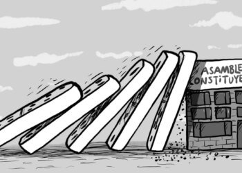 Cartoon by Beto Barreto from June 8: Auto shu shu shu