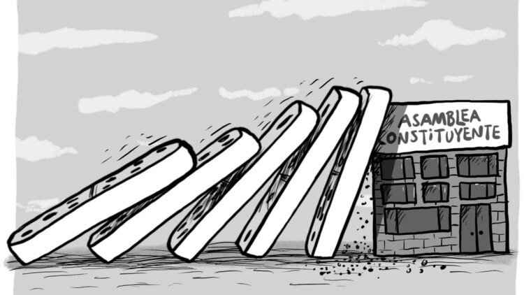 Cartoon by Beto Barreto from June 8: Auto shu shu shu