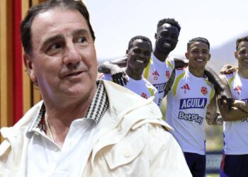 Néstor Lorenzo, full of pride: praised his players for their effort in Colombia’s victory against Congo