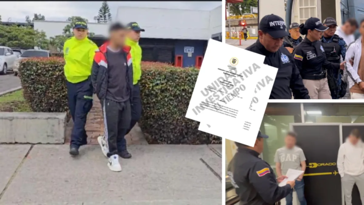 The movements in Bogotá of alias Chuqui, the head of the ‘Aragua Train’ who was extradited to the United States.