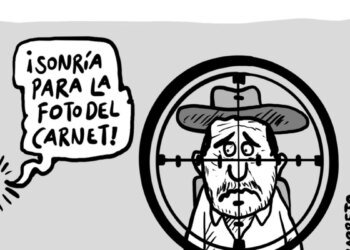 Brave Democracy – Caricature by Beto Barreto