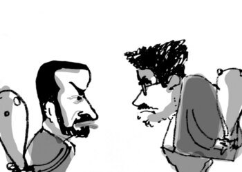 The debates – Caricature of Jota