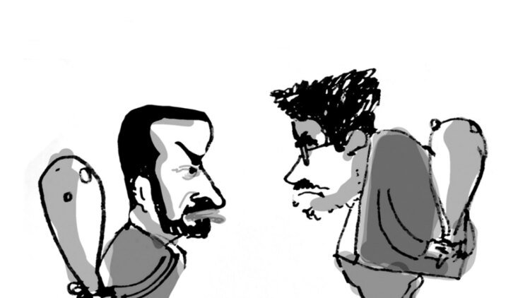 The debates – Caricature of Jota