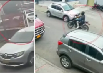 Hitman in Suba: videos of the crime that left two dead and one injured