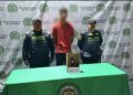 A minor under 16 years of age was apprehended with a modified fragmentation grenade in Bogotá