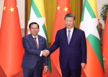 Chinese president holds talks with Myanmar counterpart on boosting cooperation