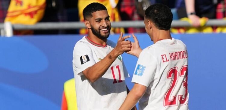 Ismael Saibari scores to give Morocco a 1-0 victory over Scotland
