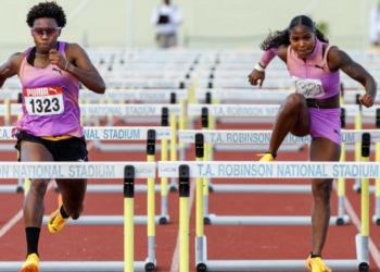 Cartwright upsets Charlton in women’s 100m hurdles | Sports