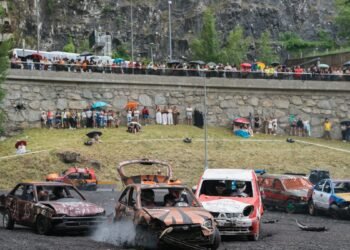 Andorra’s craziest motor competition, the Crash Car, once again fills the Prada de Moles d’Encamp car park with spectacular crashes