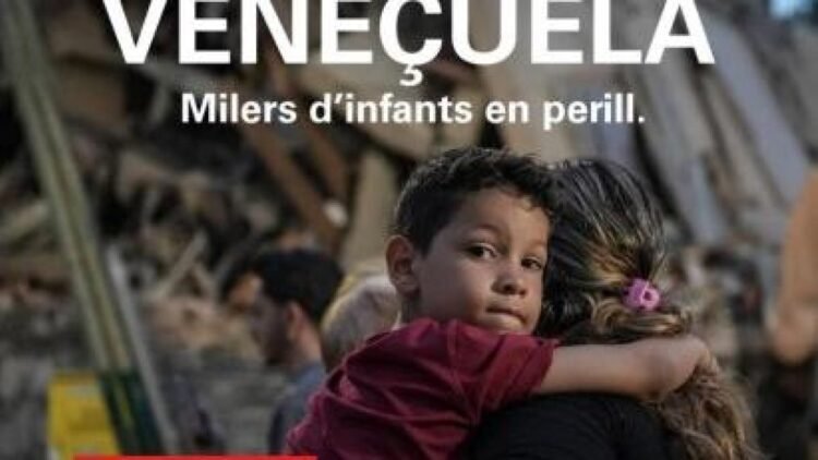 Unicef ​​Andorra activates an emergency donation campaign for the earthquakes in Venezuela
