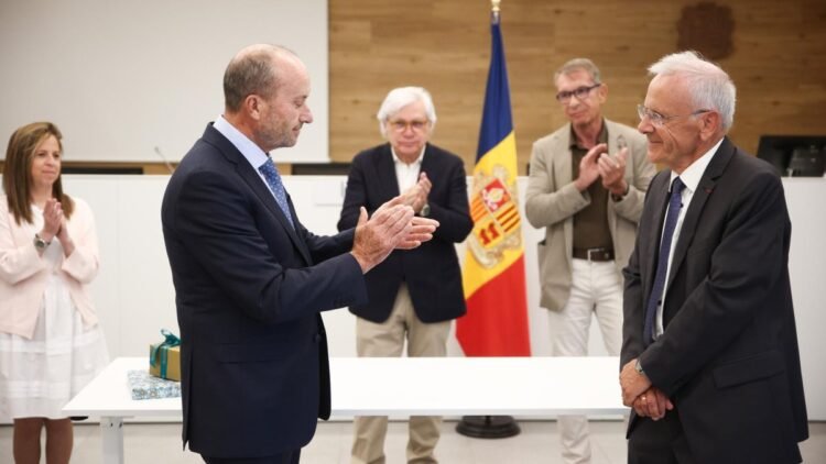 The Superior Council of Justice of Andorra recognizes the work of magistrate Yves Picod