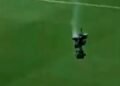 00:33HungaryBurning Spidercam falls from 20 meters onto the playing field91752
